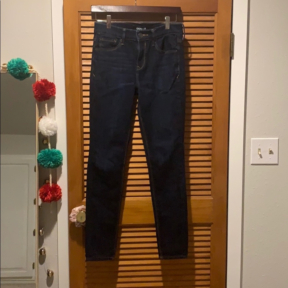 Express mid rise legging jean